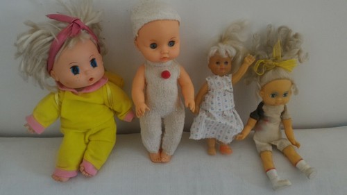 Bambole epoca giocate - bambole,