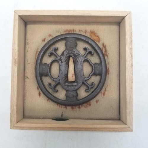 Antica tsuba giapponese - , in
