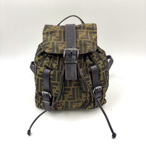 Zaino fendi zucca marrone - zucca,