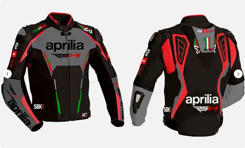 Aprilia homme veste cuir - aprilia,