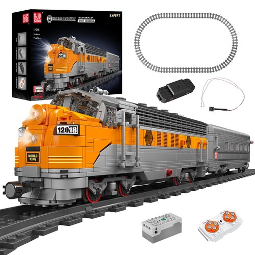 Mould king 12018 - king, locomotiva