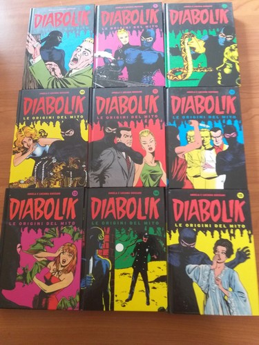 Diabolik cartonati gazzetta - diabolik,