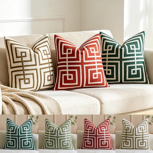 Boho copricuscino geometrico - boho,