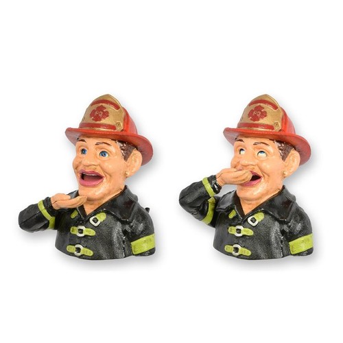 Salvadanaio meccanico pompiere