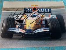 Foto autografa nelson piquet - foto,