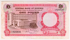 1967 Nigeria 1 sterlina 920836