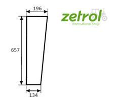 Parabrezza inferiore per