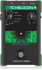 TC Helicon VoiceTone D1 pedale raddoppio e detuneo NUOVO