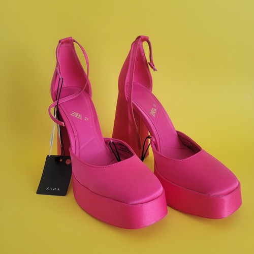 Zara rosa plateau - zara, tacco