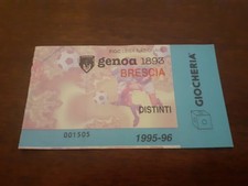 BIGLIETTO STADIO CALCIO GENOA