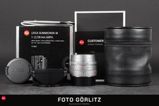 Leica M 28mm 2.0 ASPH argento
