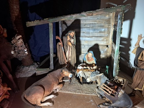 Presepe capanna per natività - presepe-capanna,
