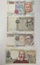 Repubblica italiana lotto di 4