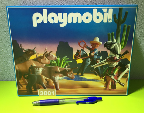 Playmobil 3801 western cawboys - playmobil,