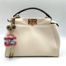 Borsa FENDI Peekaboo in pelle