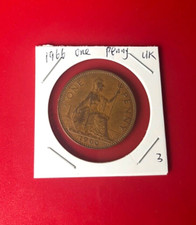 1966 UNA PENNY MONETA DEL