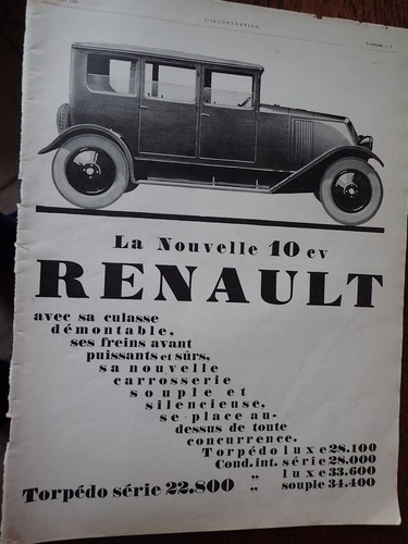 Automobile renault 224 - automobile, 10