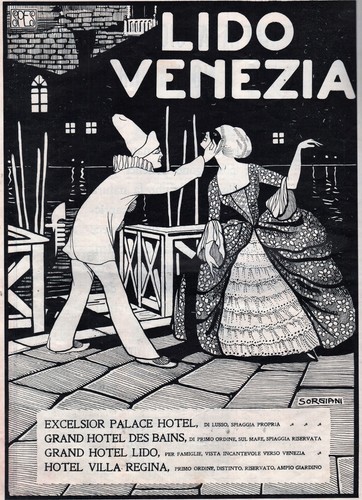 Pubblicita 1923 lido di - pubblicita',