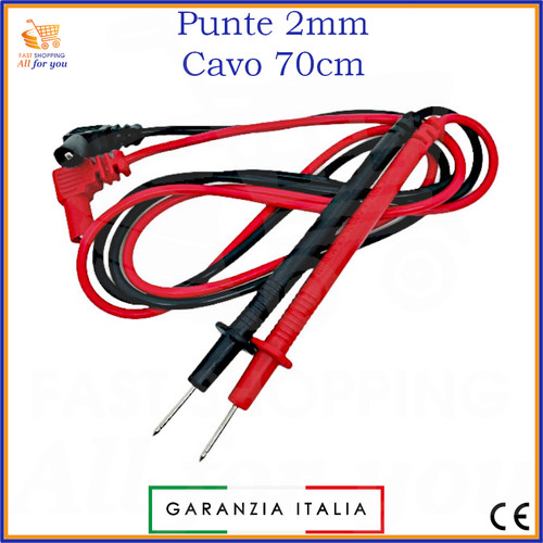 Puntali per tester multimetro