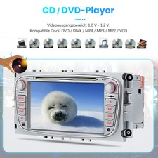 Autoradio 7" per Ford Mondeo Focus S-MAX Galaxy DVD CD NAVIGATORE SATELLITARE BT DAB SWC GPS