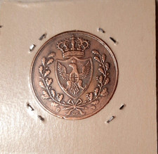 REGNO DI SARDEGNA - 5 CENTESIMI 1826 T  - CARLO FELICE - RARA R2