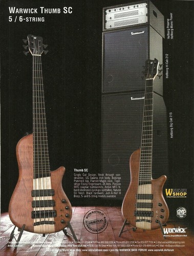 Warwick thumb 6 corde - sc,