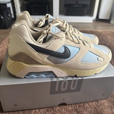 Nike Air 180 Khaki Psychic Blue UK12 US13 NUOVE CON SCATOLA MAI INDOSSATE