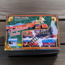 Treno di Natale vintage 1997 a