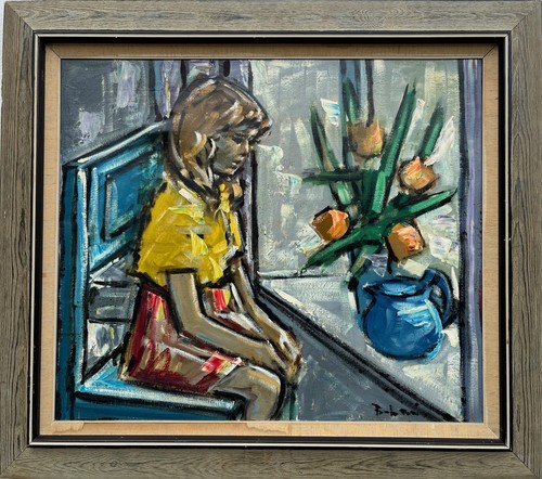 Dipinto olio tela ritratto - dipinto,