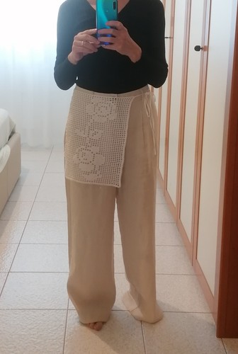 Boho chic wrap skirt grembiule - boho,