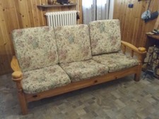 divano stile montagna