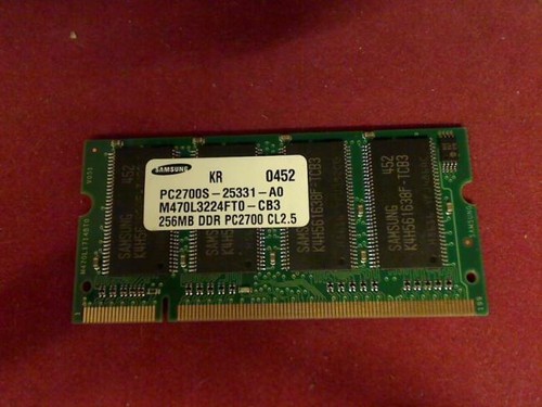 256 ddr pc2100s samsung - ddr,