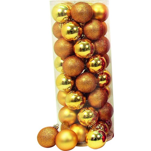 Palline natale oro cm - palline,