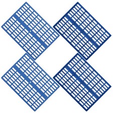  4 pezzi tappetini gabbia