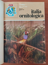 L'ITALIA ORNITOLOGICA ANNO VI 1982/1983 RIVISTA DI ORNITOLOGIA 2 ANNATE COMPLETE