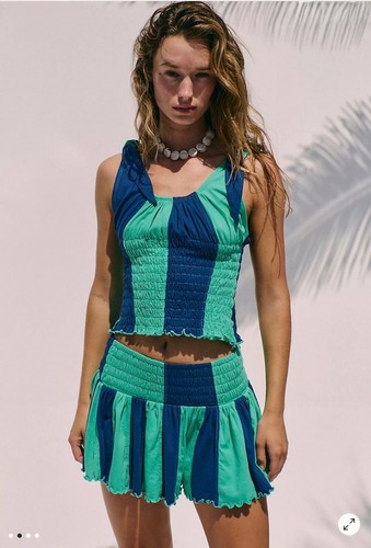 Top con scollatura combinato