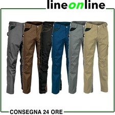 Pantaloni estivi da lavoro Cofra Drill multitasche leggeri e resistenti uomo