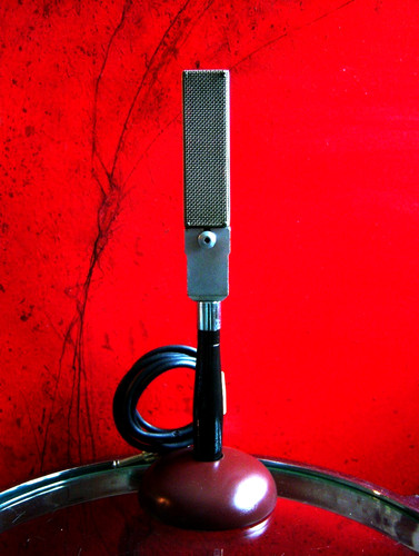 Vintage raro microfono anni - microfono,