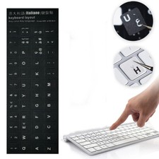 Adesivi Neri Etichette Lettere