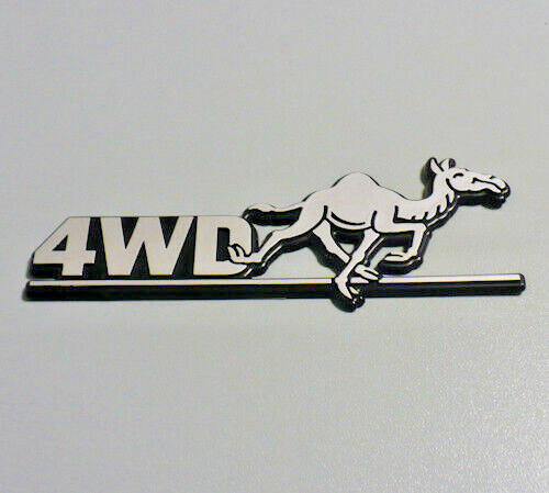 Vintage stemma adesivo - /, 4wd