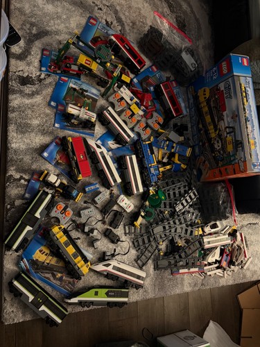 Lotto treni lego enorme 7939 - lotto,