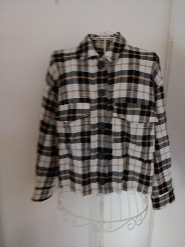 Camicia quadri zara woman - a,