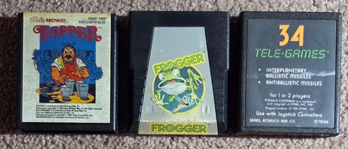 Atari 2600 lotto cartidi - atari, 3