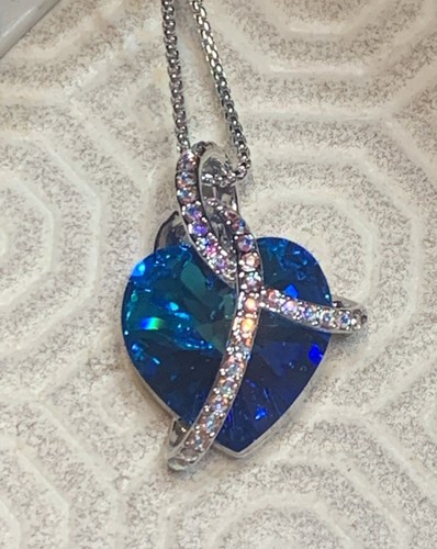 Collana cuore cristallo - cuore,