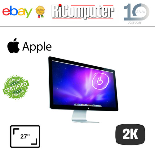 Monitor apple led cinema - apple,