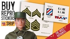 Adesivi Vintage GI Joe Action