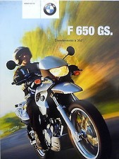 BMW F 650 GS. divertimento a 360 gradi (Scheda tecnica / catalogo) [SR] FF14