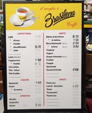 Listino Prezzi Bar BRASILENA