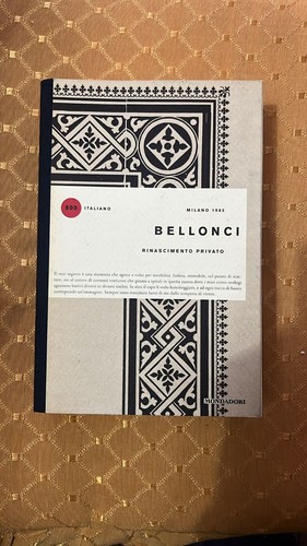 900 italiano maria bellonci - -,