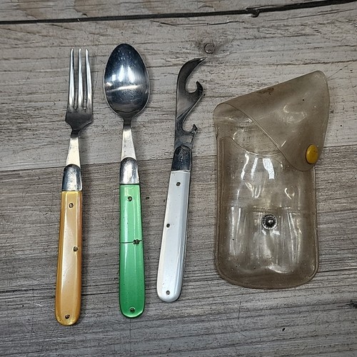 Set posate campeggio - set,